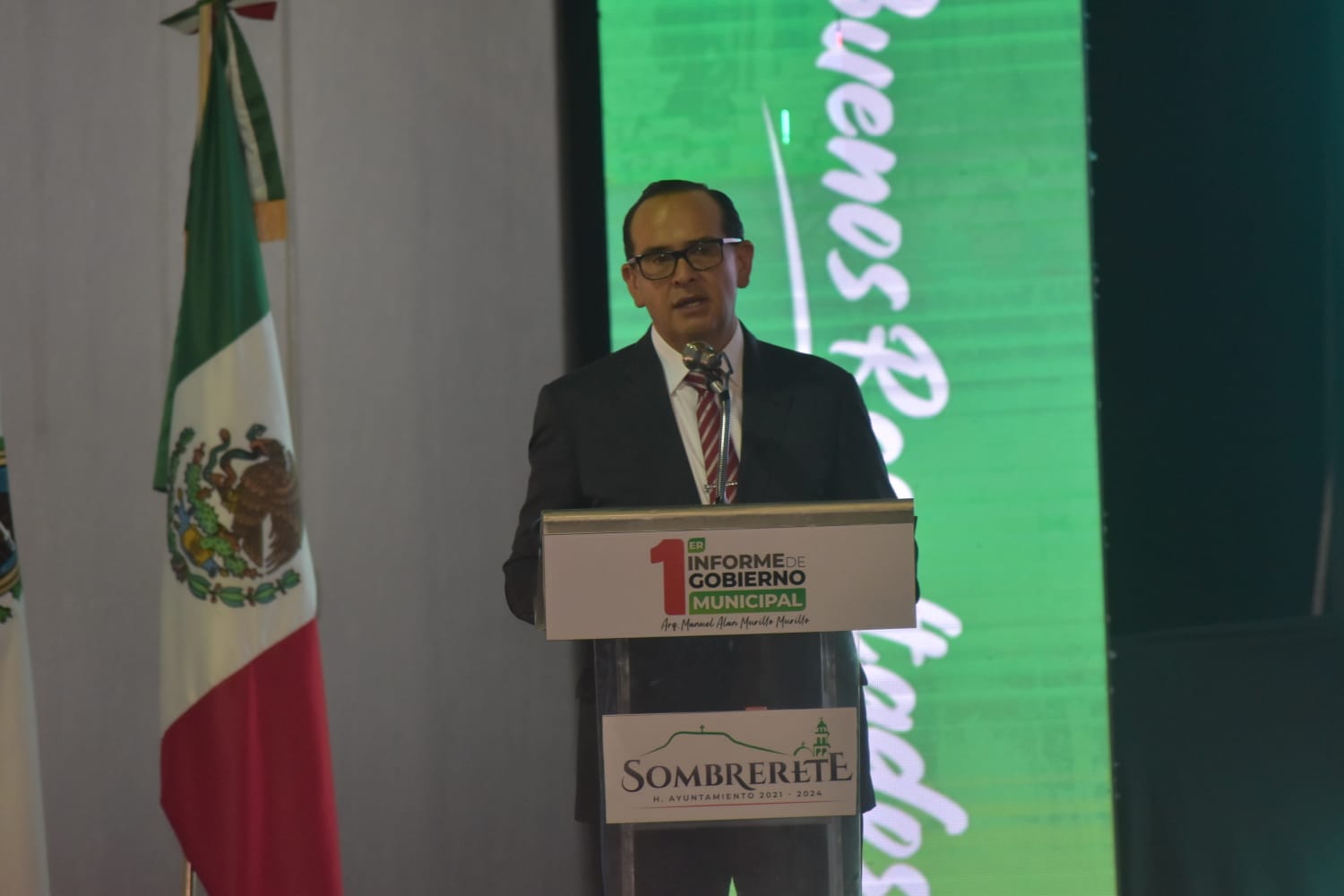 Sombrerete,  un año gobierno transparente y de trabajo
