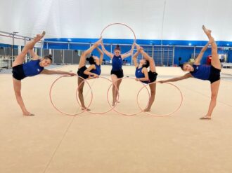 Conjunto de gimnasia rítmica afina rutinas rumbo al Mundial en Bulgaria