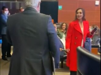 “Tienes la cola larga”: Lilly Téllez al senador José Narro