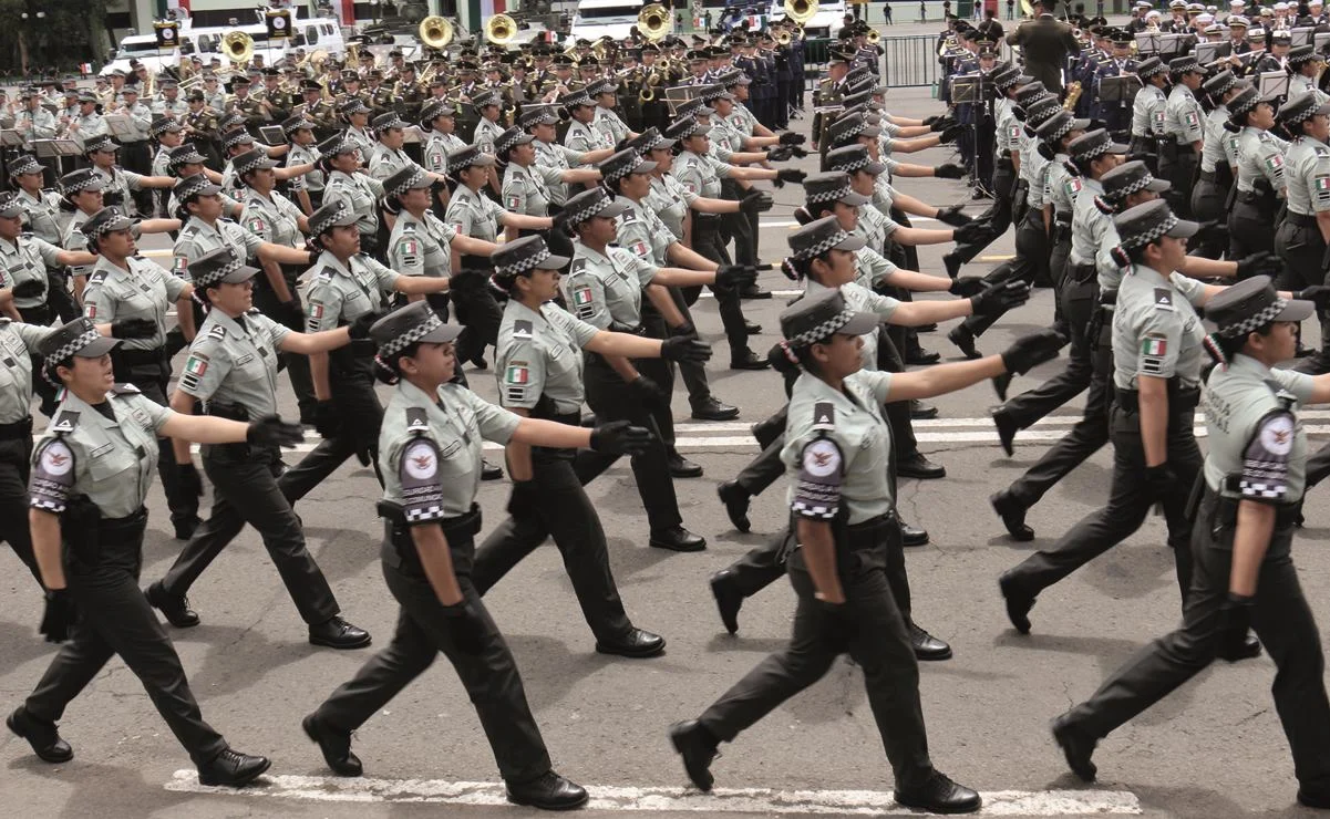 Guardia Nacional se dispone a ser la protagonista en el desfile militar