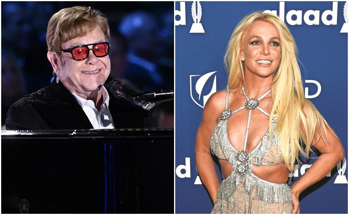 Así se grabó «Hold me closer» en la CDMX, el videoclip de Elton John y Britney Spears