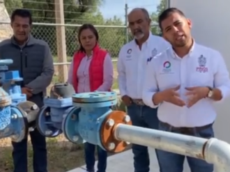 Mejoran abasto de agua en San Pablo, Pinos