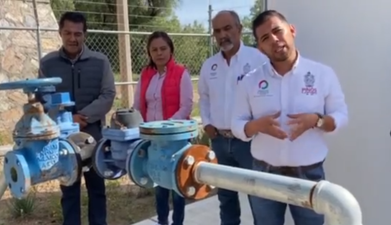 Mejoran abasto de agua en San Pablo, Pinos