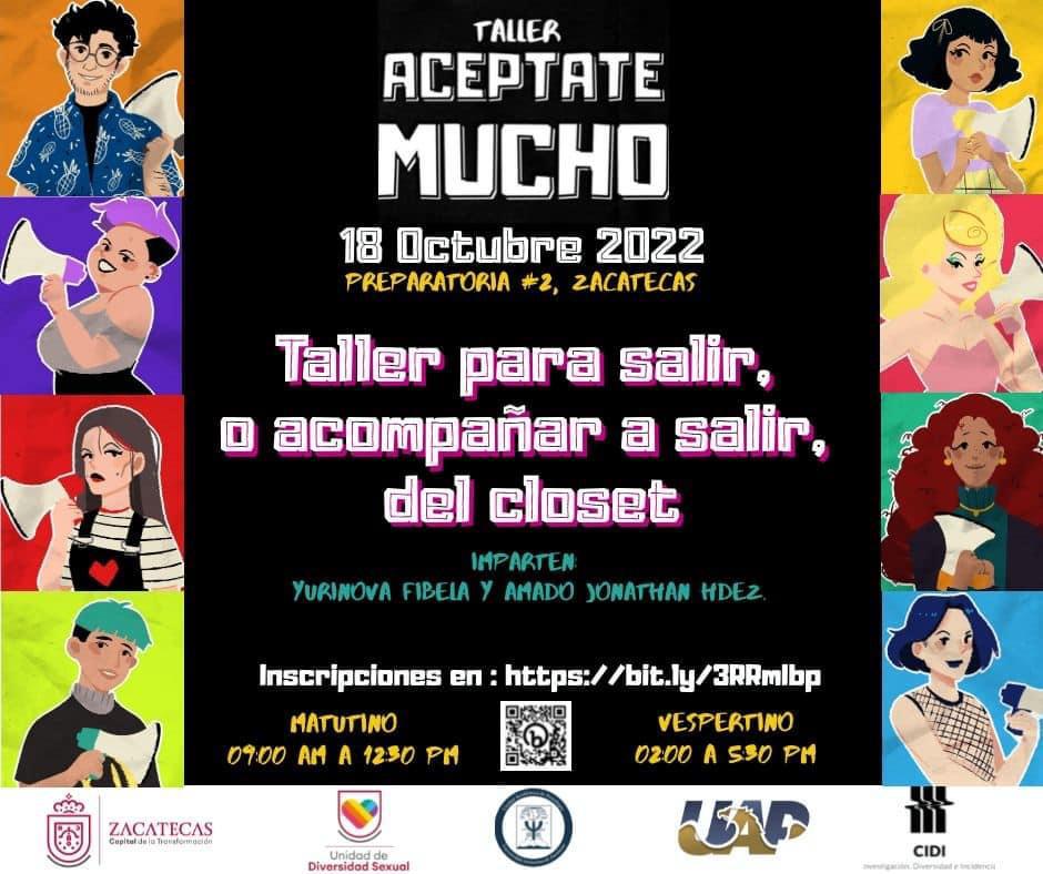 UAZ llevará a cabo talleres enfocados en la diversidad sexual