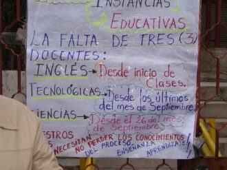 Exigen maestros en Sombrerete y Concepción del Oro