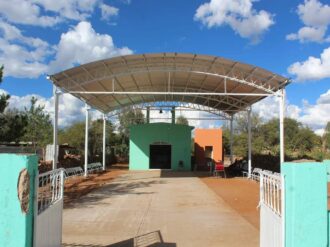 Entregan obra en Los Espejos, Pánuco