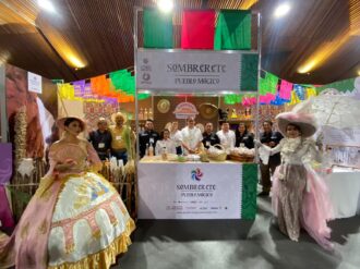 Sombrerete, presente en el Tianguis de Pueblos Mágicos de Oaxaca 2022
