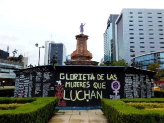 Exigen preservar Glorieta de las Mujeres que Luchan