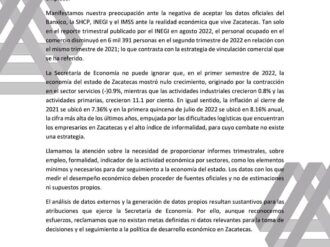 Exige Coparmex resultados a la Sezac