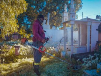 Inicia la rehabilitación de panteones en la capital