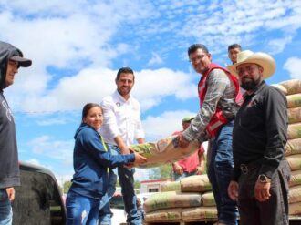 Beneficia Omar Téllez a Noria de San Pablo con apoyos a la vivienda
