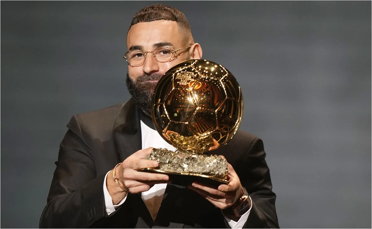 Karim Benzema es el ganador del Balón de Oro 2022