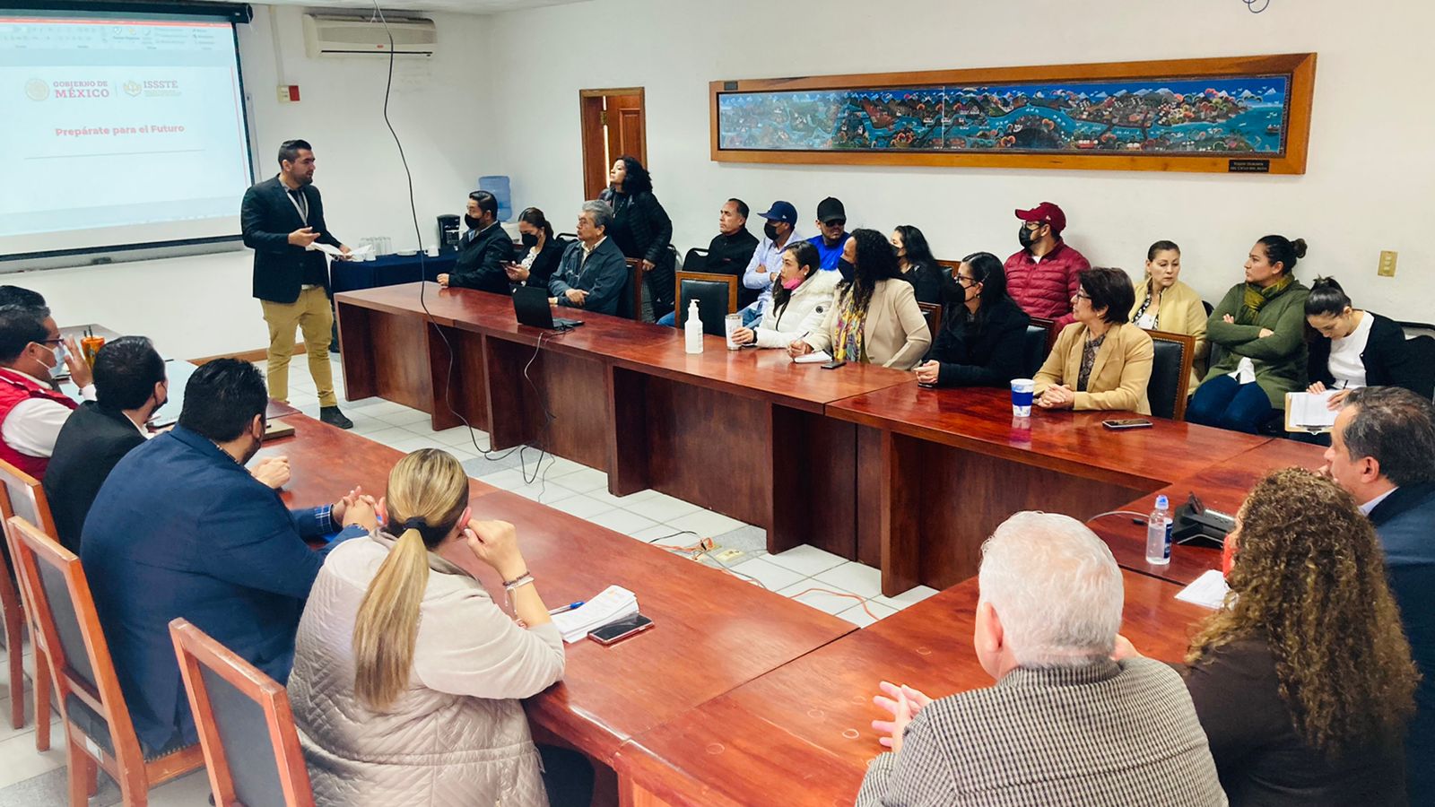 Da ISSSTE Zacatecas audiencia pública a trabajadores de la Conagua