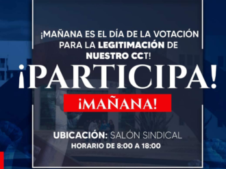 Hoy, legitimación del CCT del SPAUAZ