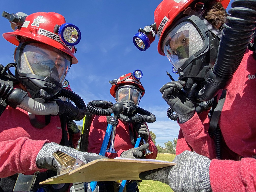 Participará cuadrilla femenil de Minera Fresnillo en competencia de rescate minero