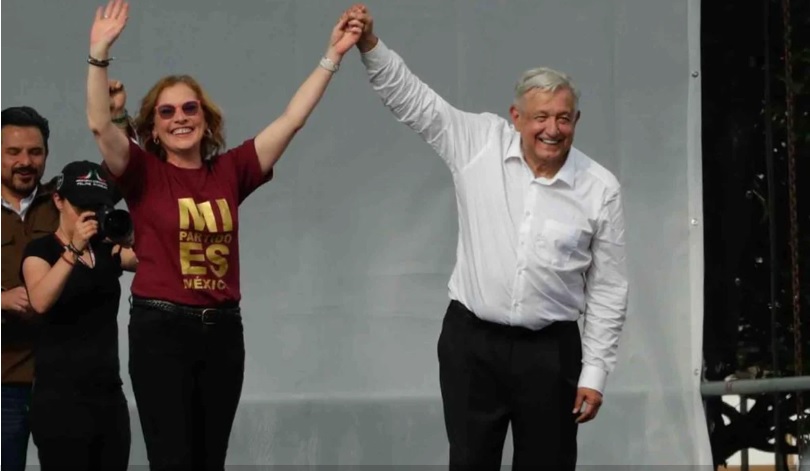 Así se vio desde adentro la marcha de AMLO “en su estado natural”