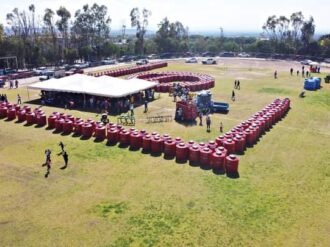Entregan tinacos en 59 comunidades y en la cabecera municipal de Pinos
