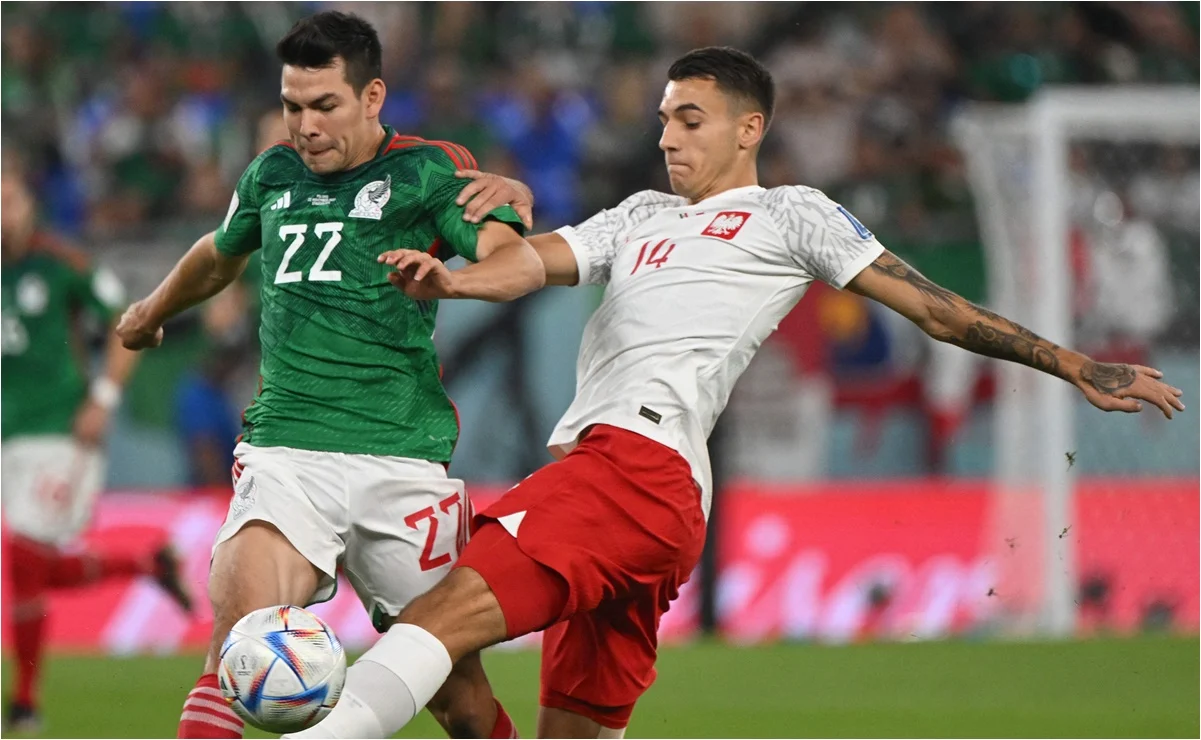 México y Polonia empatan sin goles en Qatar 2022