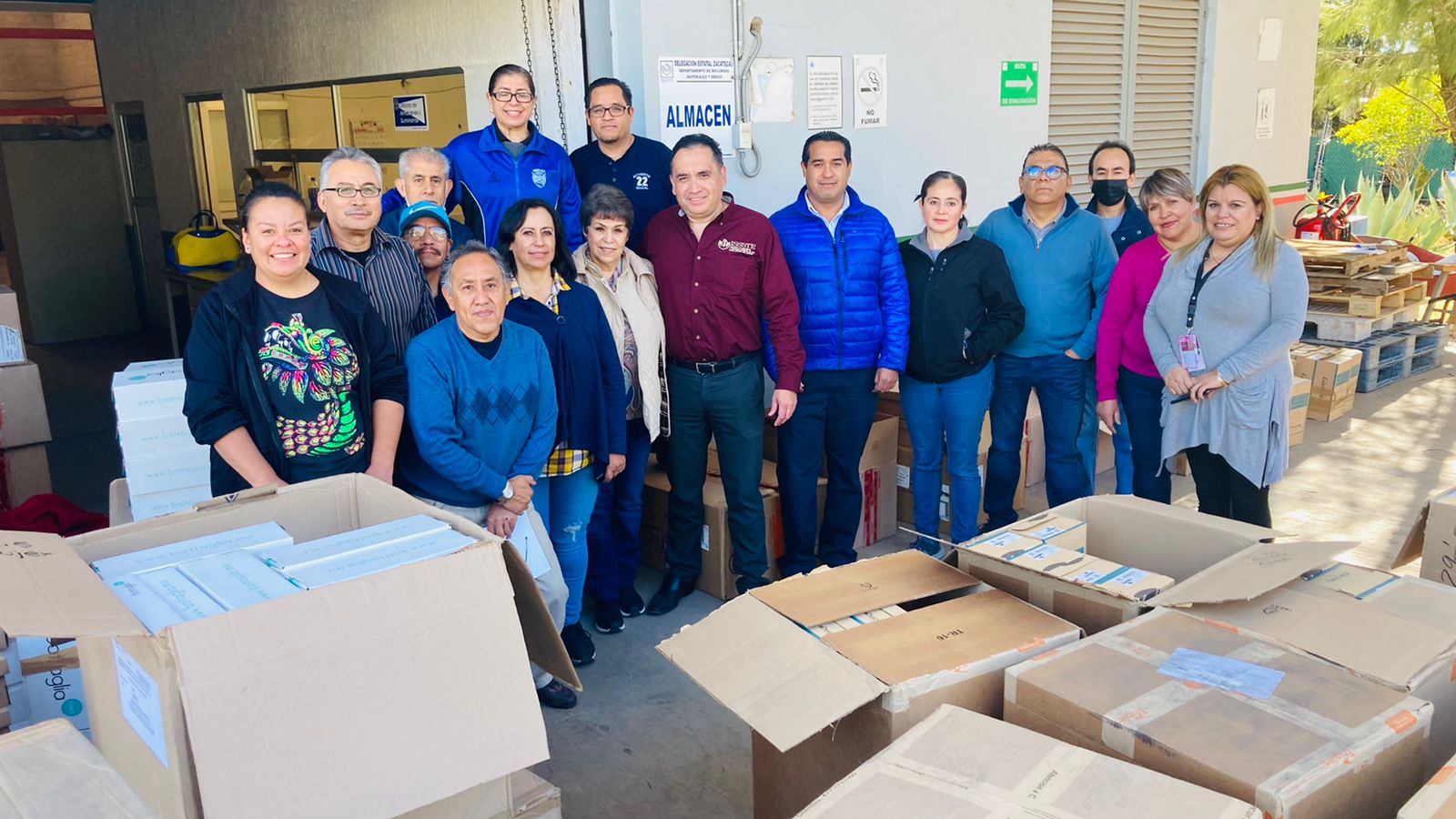 Fortalecen al personal del ISSSTE con ropa y equipo