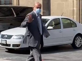 AMLO se reúne en Palacio Nacional con Carlos Slim y expresidentes de Iberoamérica