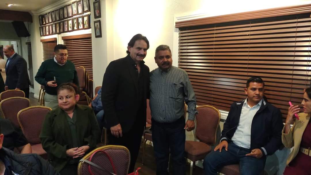 Se reúne Juan Rodríguez Valdez con líderes migrantes