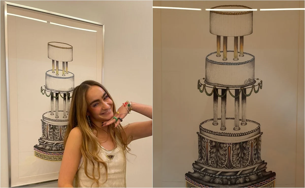 Un homenaje a la arquitectura de los pasteles de quinceañera