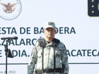 Rinde protesta Leonel Alcaráz