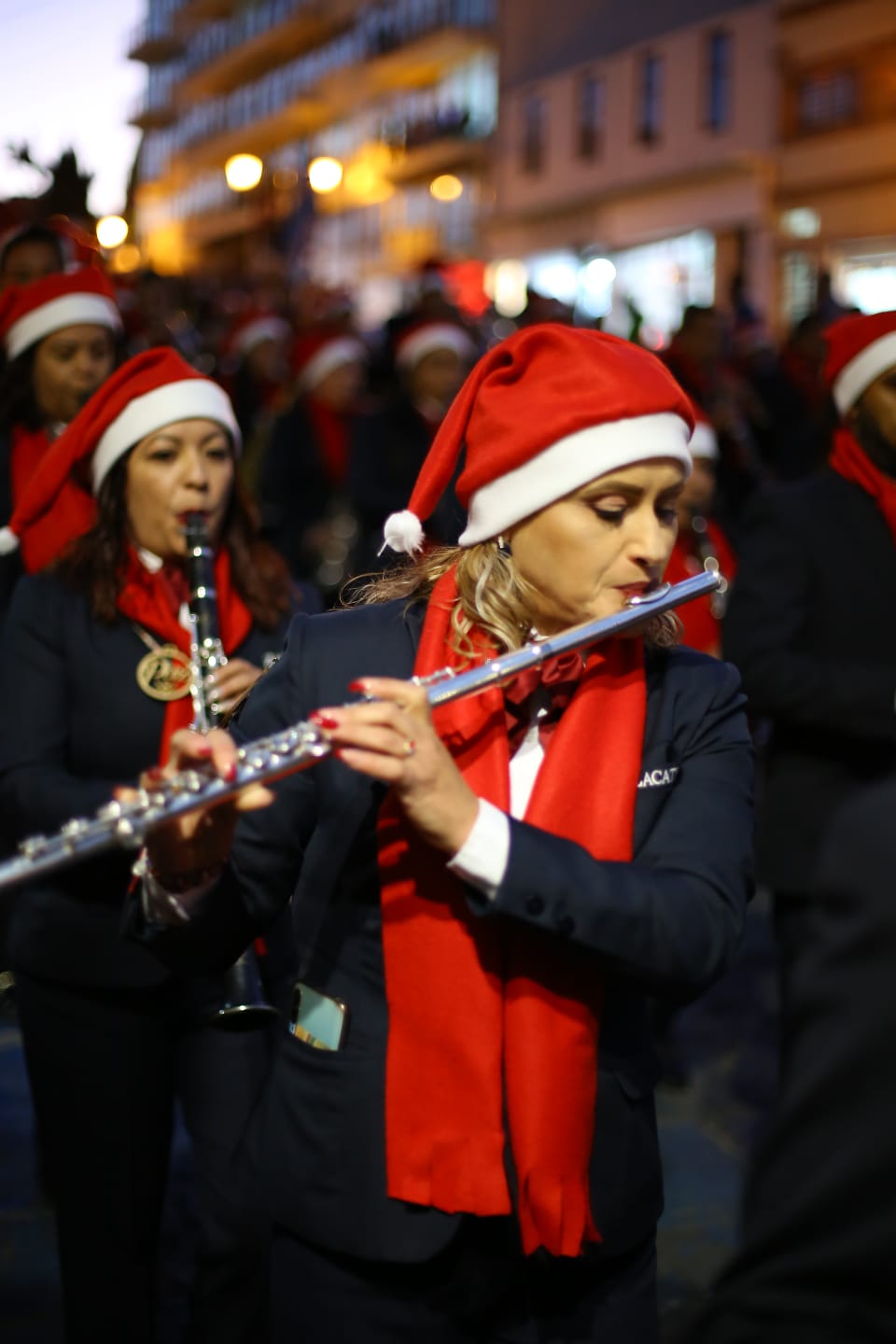 Alegría en el Festival Navideño