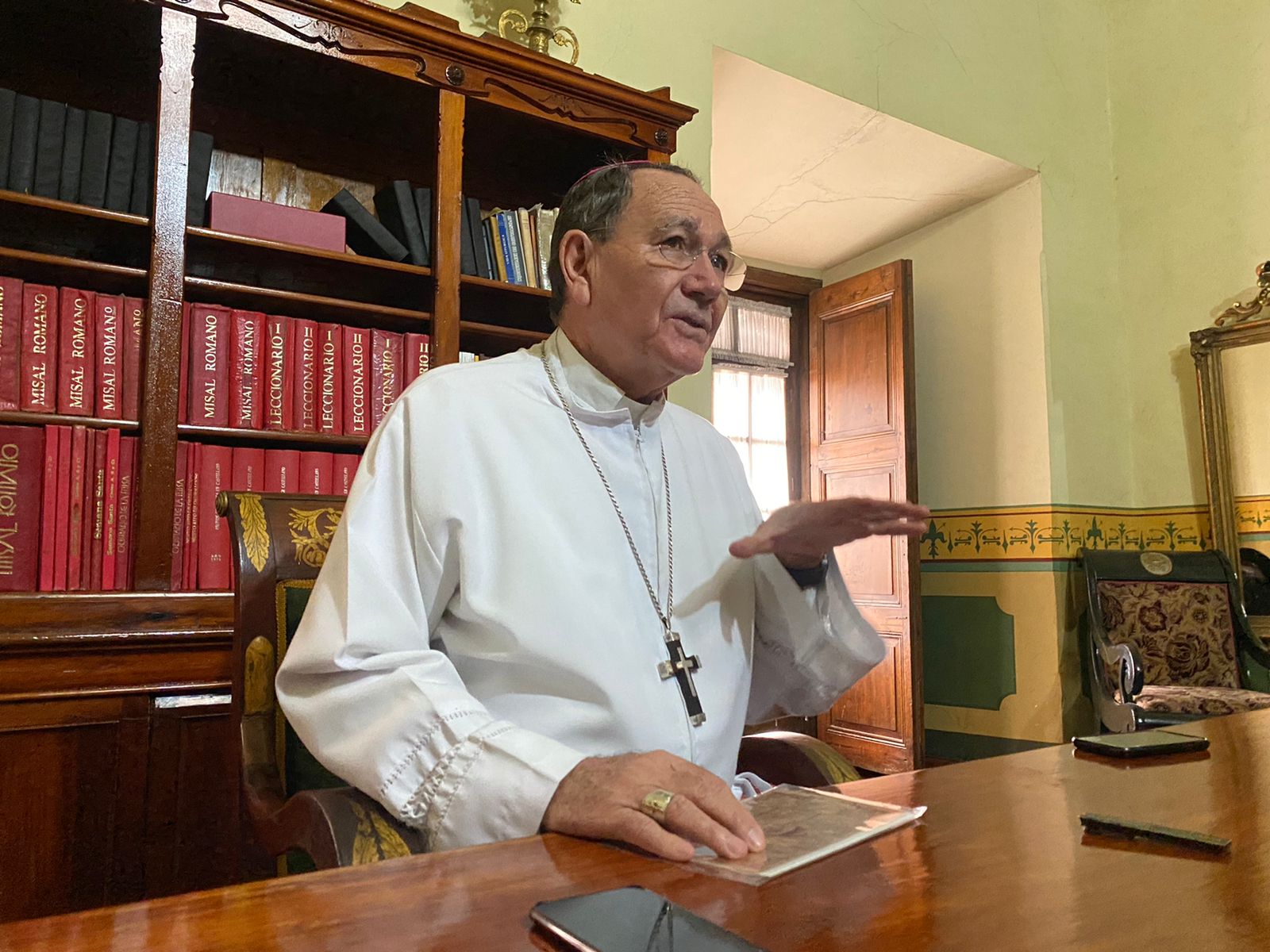 Obispo Sigifredo Noriega Barceló pide tomar precauciones durante estas fiestas navideñas