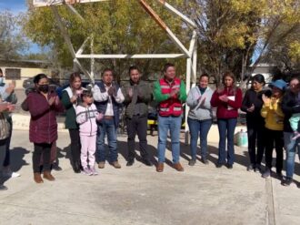 Construyen domo en primaria de El Pardillo