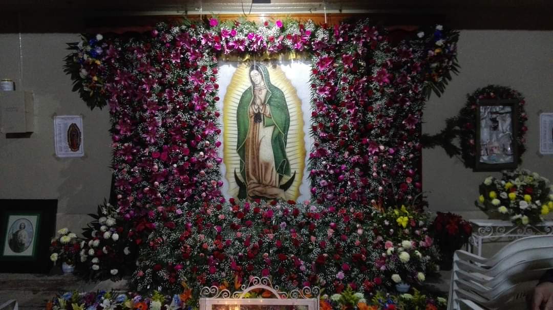 La virgen de graffiti que unió familias en Ojocaliente