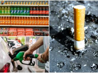 Gasolinas, refrescos y cigarros subirán de precio en 2023