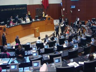 Comienza sesión en el Senado para votar Plan B de la reforma electoral