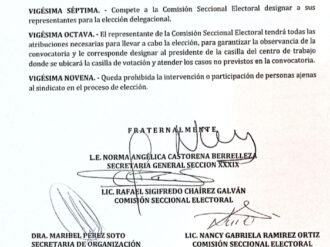 Abre la Sntsa  convocatoria para elegir delegados sindicales 