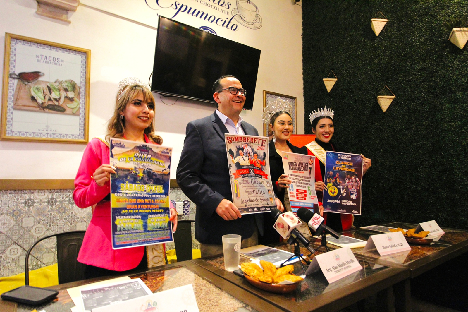 Develan cartel de la FERECA 2023