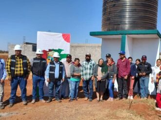 Tienen tanque de agua en Santa Rita 