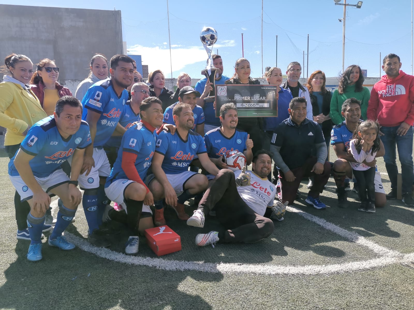 Los Amigos de Pacheco, triunfadores del  Torneo Saludable de la SSZ