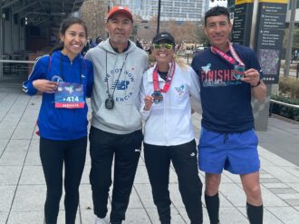 Corren zacatecanos el Chevron Houston Marathon