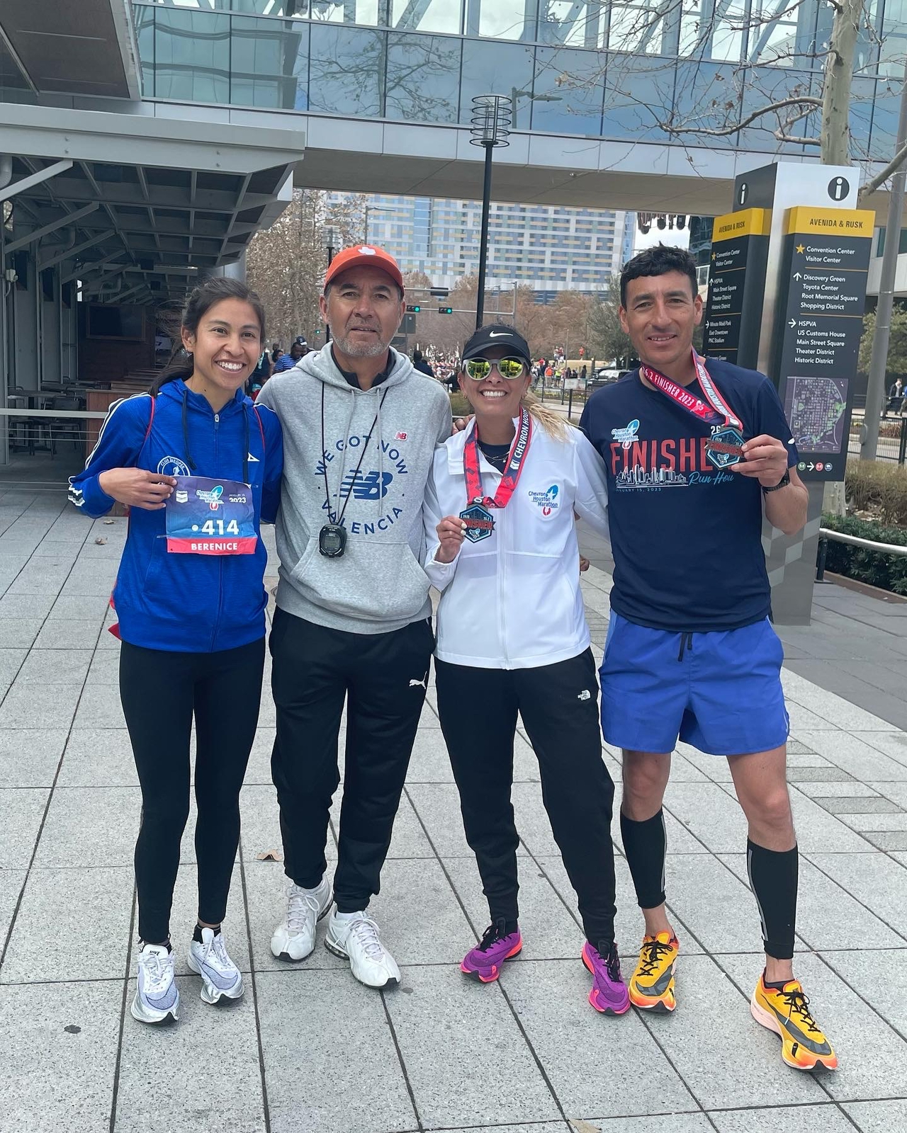 Corren zacatecanos el Chevron Houston Marathon