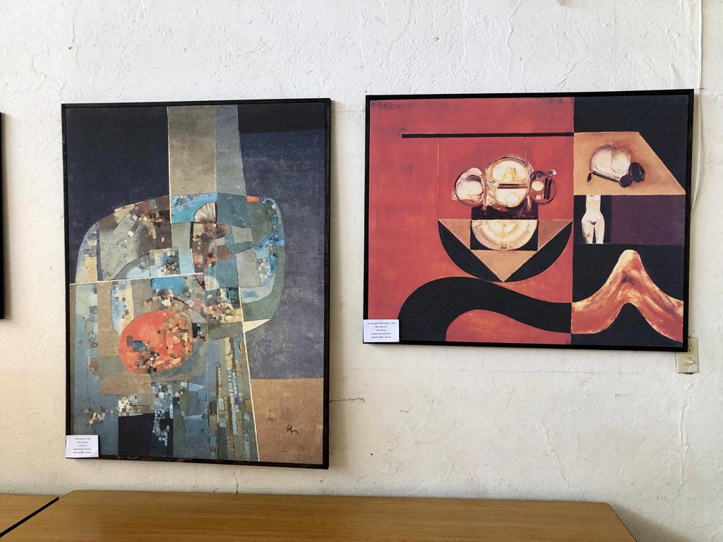 Inauguran exposición de Manuel Felguérez 