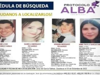 Hallan cuerpos de tres mujeres y un hombre; se presume que podrían ser de los jóvenes de Colotlán