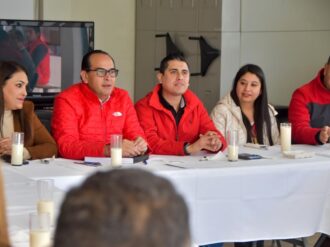 Trabajan Carlos Peña y Alan Murillo por un PRI fuerte