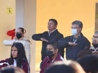 Fomenta Pier Michel valores cívicos