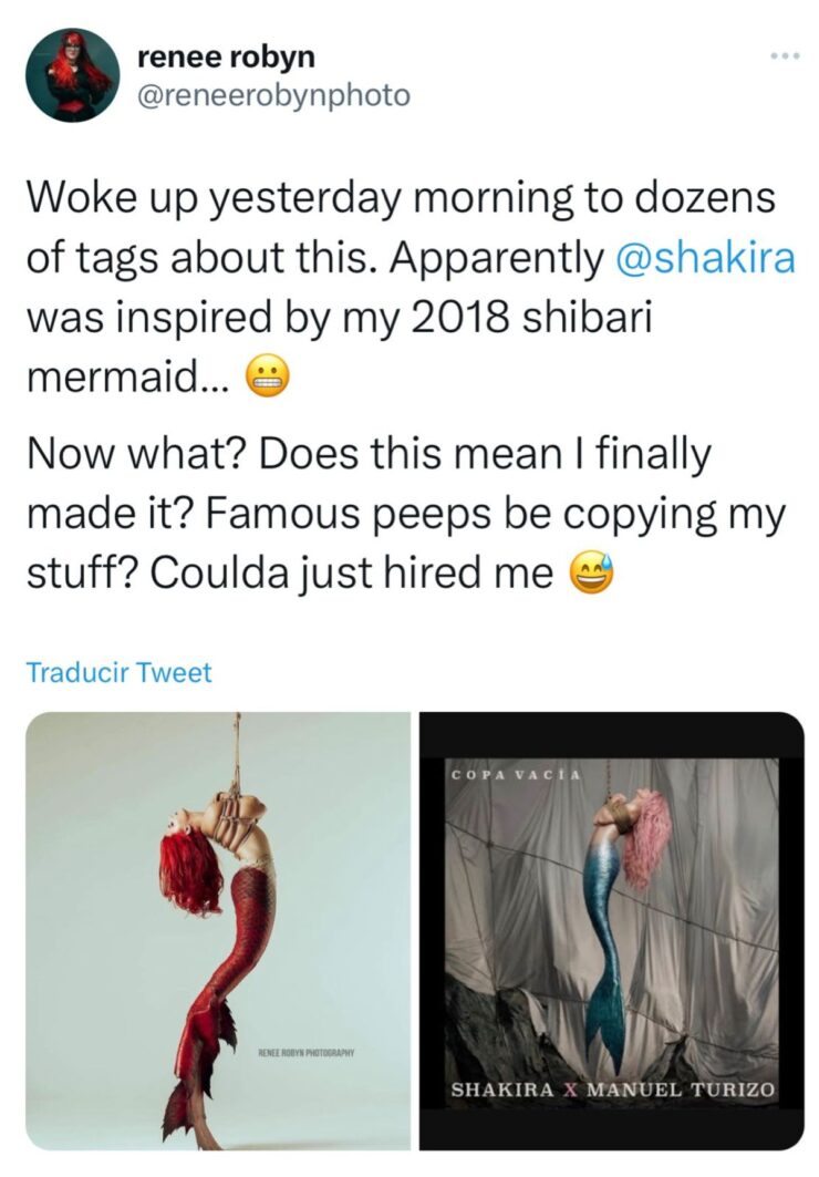 Señalan a Shakira de supuesto plagio