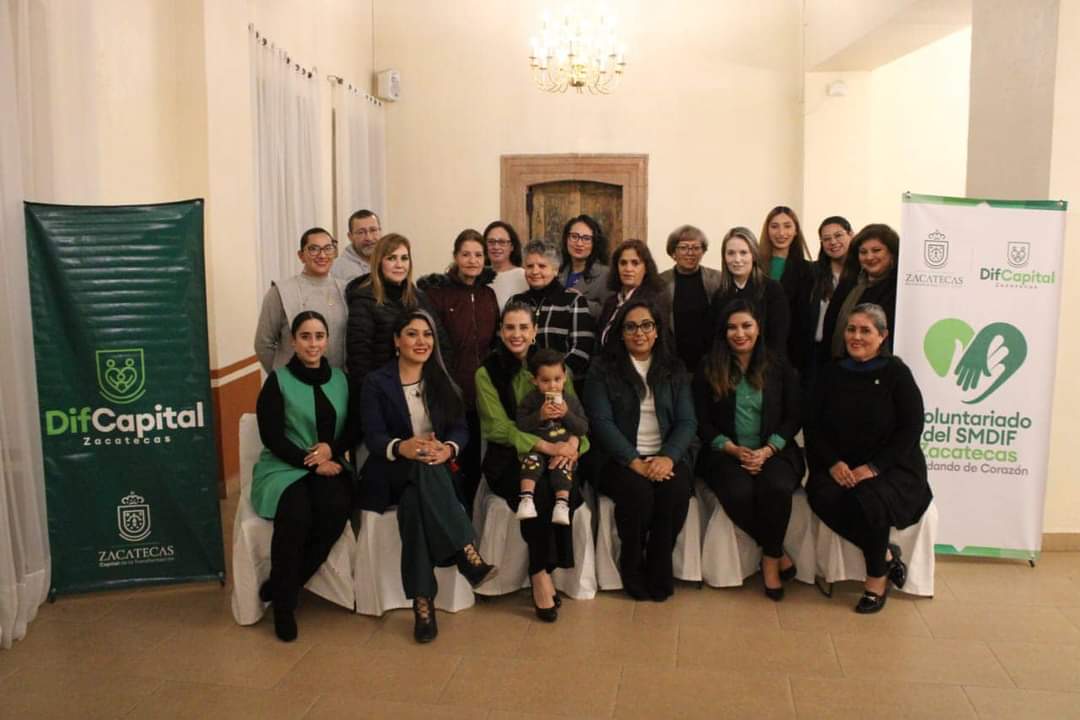 Integran voluntariado DIF Municipal de Zacatecas