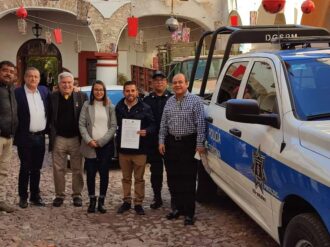 Enriquecen parque vehicular de seguridad