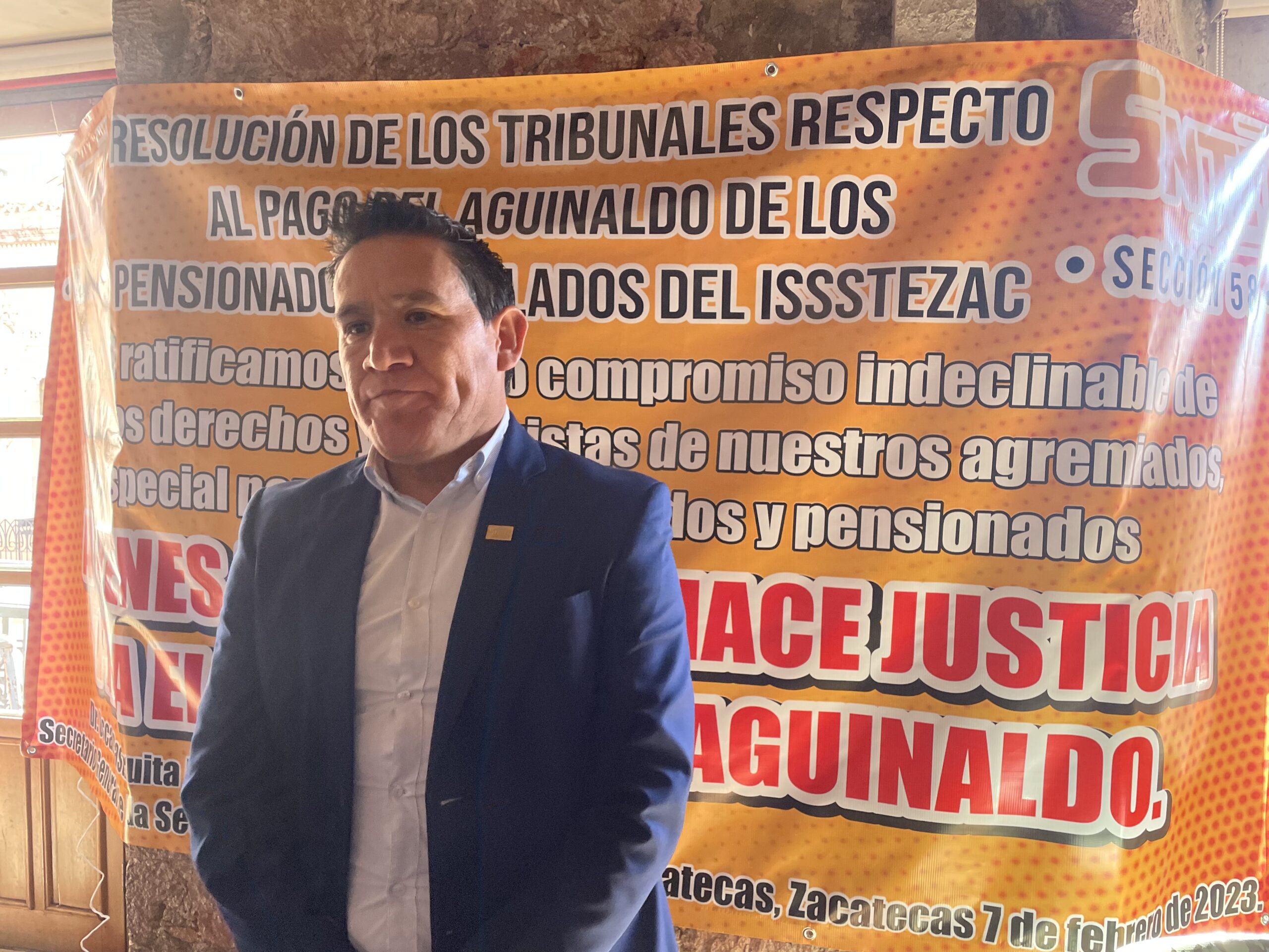 Issstezac, obligado a pagarle a jubilados y pensionados: Castruita 