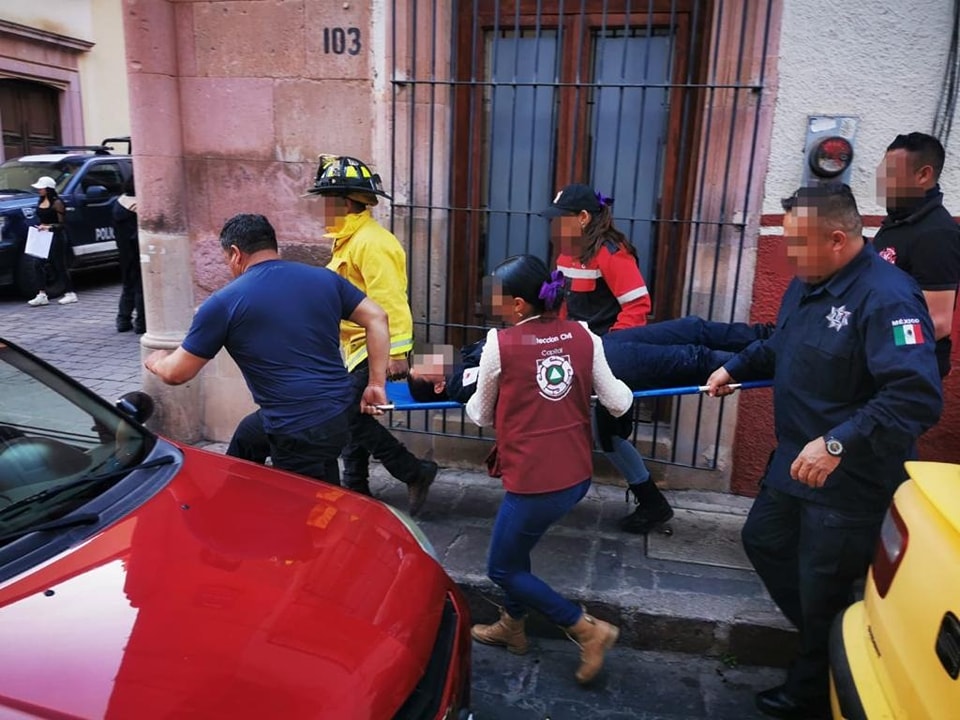 Lesionadas, 6 policías tras la marcha del 8M