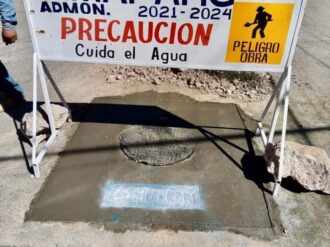 Rehabilitan registros de agua potable