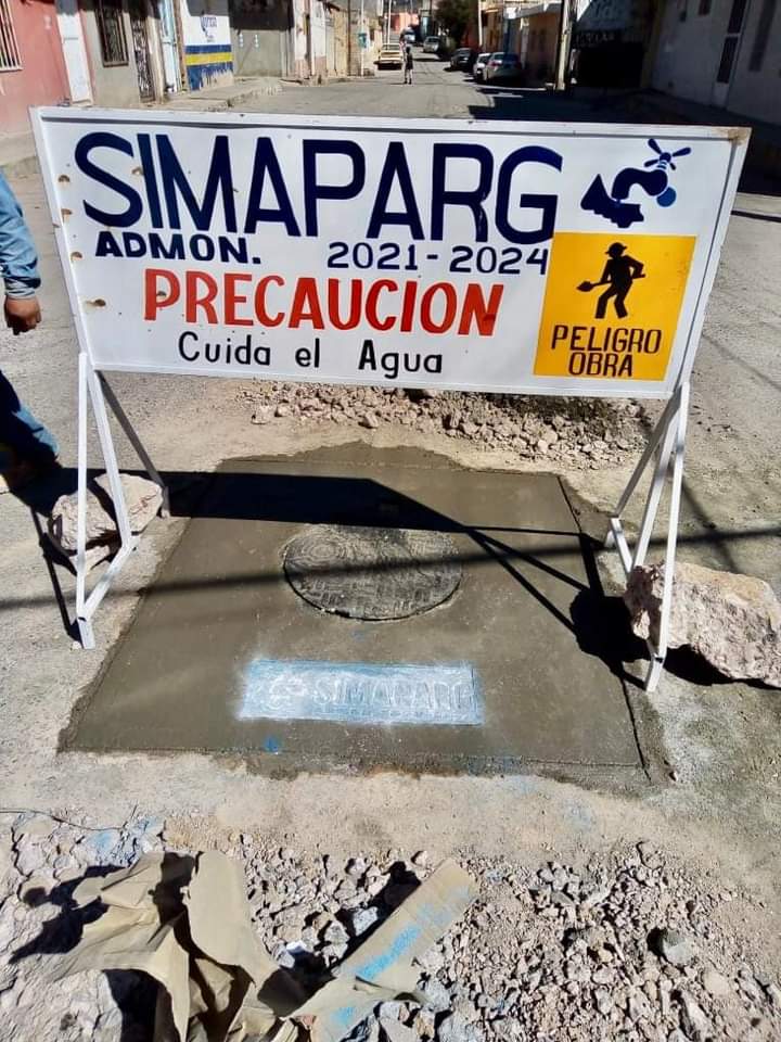 Rehabilitan registros de agua potable